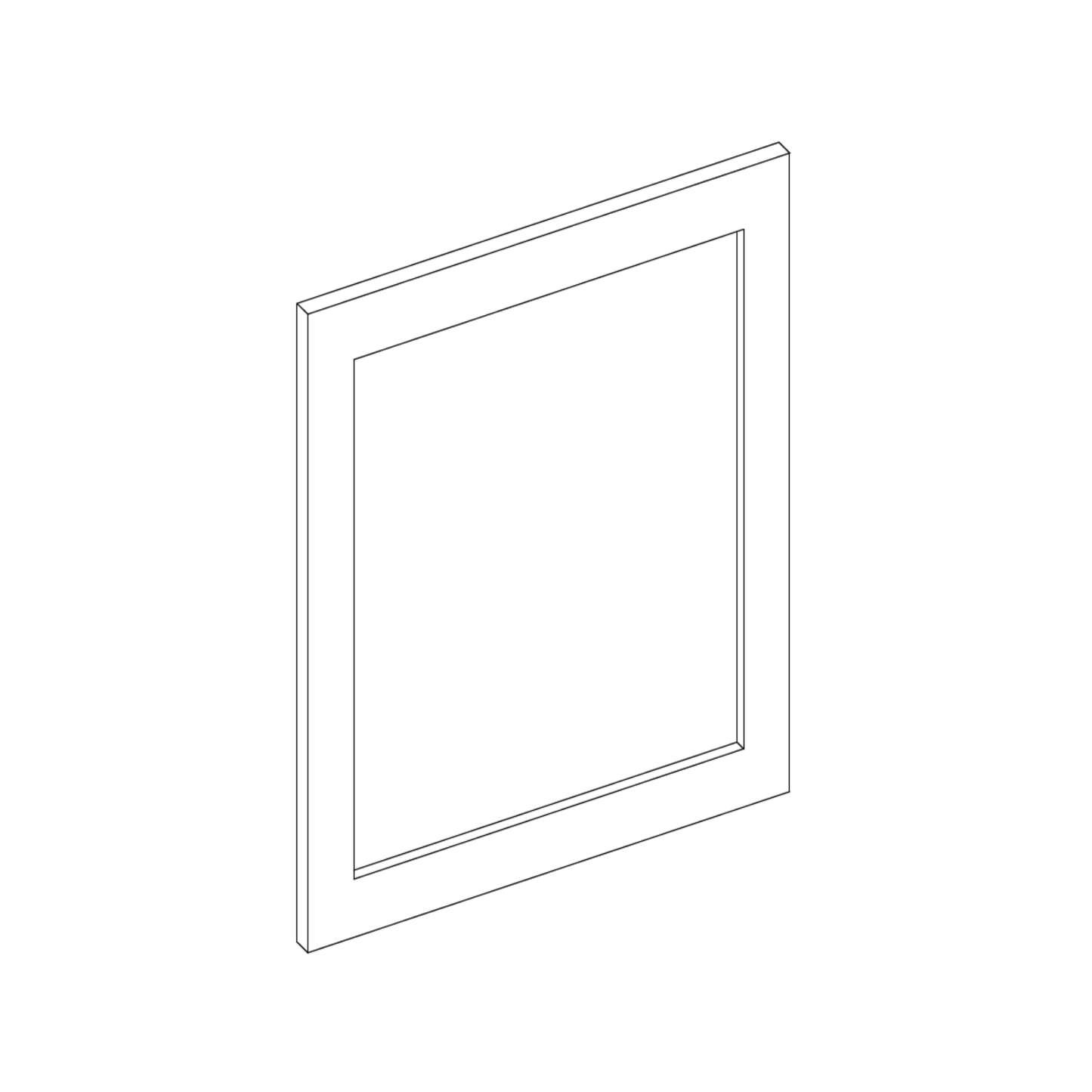 Accessory Base Skin - 34.5" H x 24" W x .25" D - WEP2434 product image