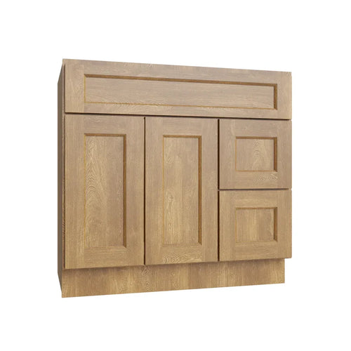 Vanity Sink Base with Drawer Stack - 36 in - VSBDR36 - BF-VSBDR36