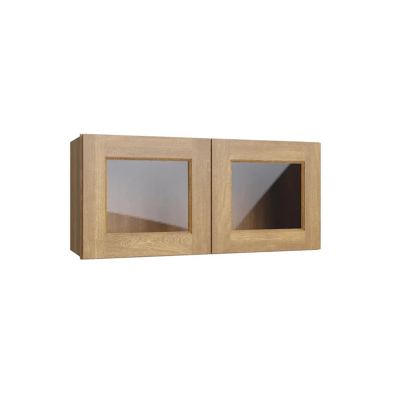 ws3015-2-double-door-wall-cabinet-with-glass - BF-WS3015-2