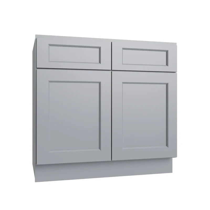 b42-double-door-base-cabinet-with-center-stile - BG-B42