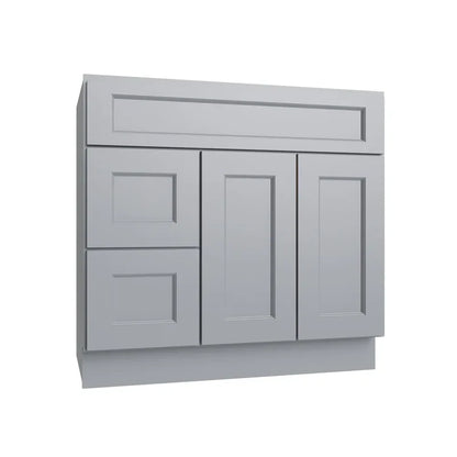 vsbdl36-vanity-sink-base-with-drawer-stack-36-in - BG-VSBDL36