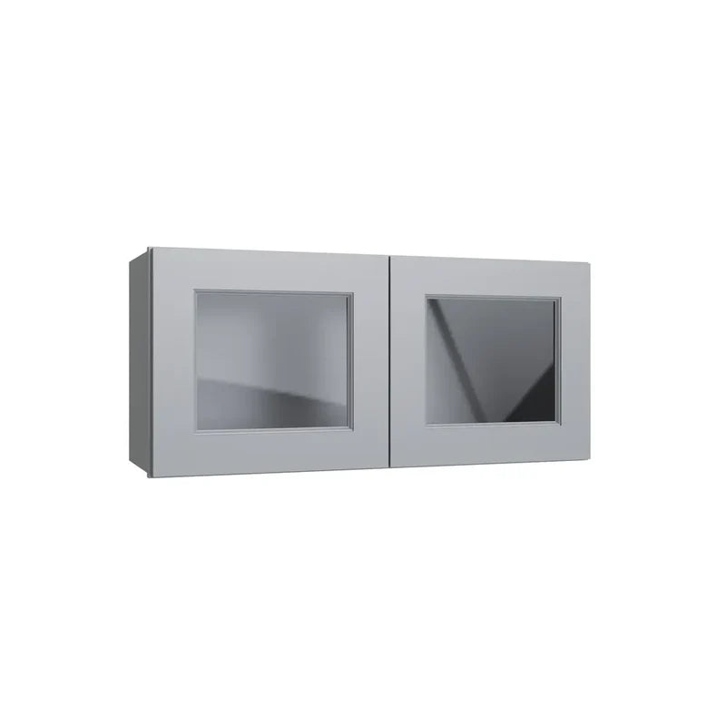 ws3015-2-double-door-wall-cabinet-with-glass - BG-WS3015-2
