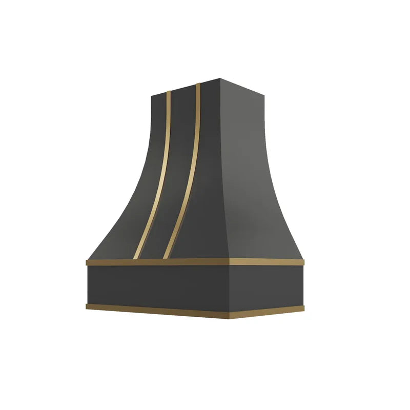 hcbs3648-curved-hood-with-brass-strapping - BL-HCBS3648
