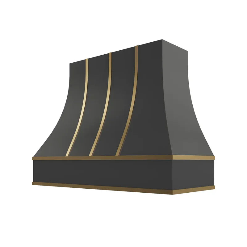 hcbs4836-curved-hood-with-brass-strapping - BL-HCBS4836