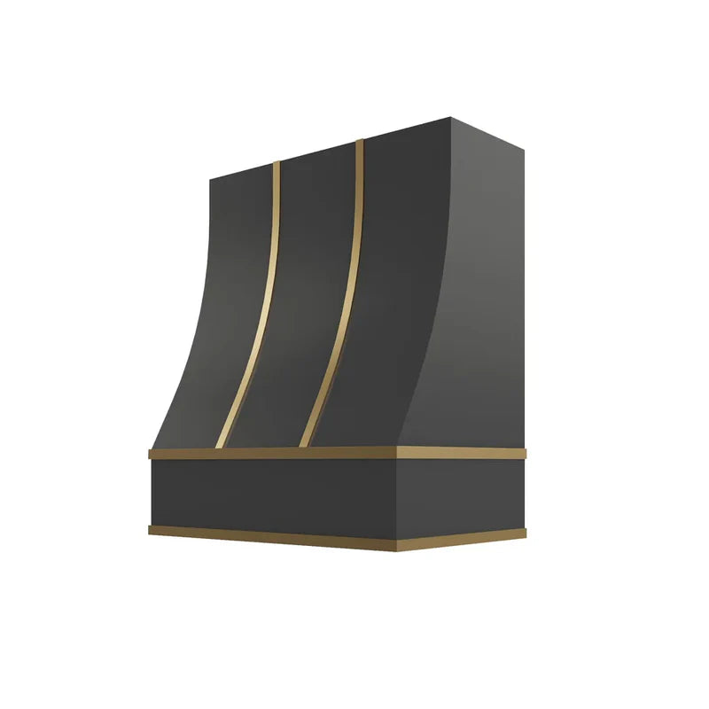 hsbs3030-sloped-hood-with-brass-strapping - BL-HSBS3030