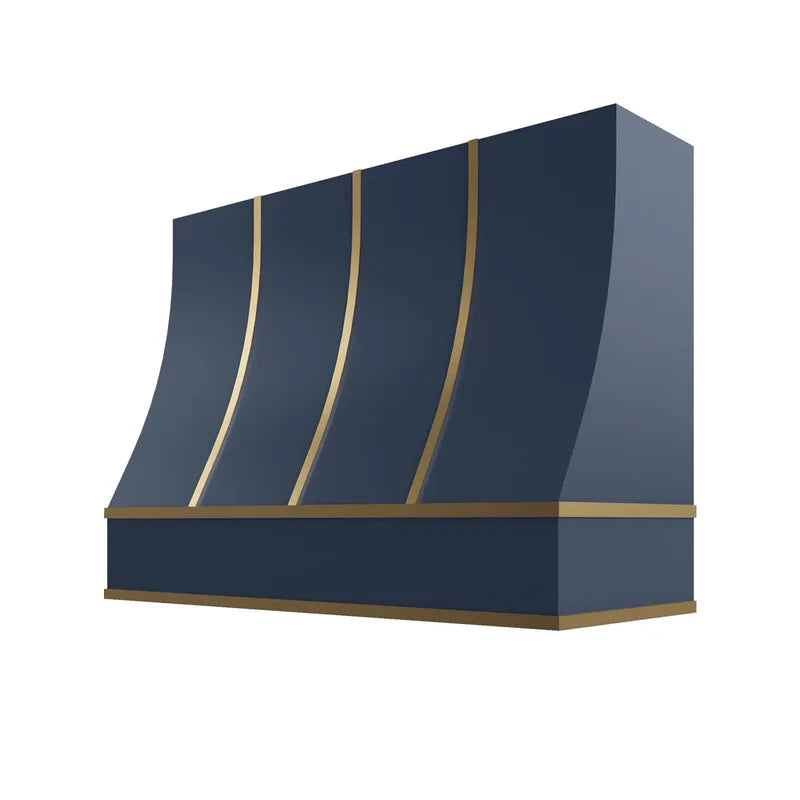 hsbs4830-sloped-hood-with-brass-strapping - BM-HSBS4830