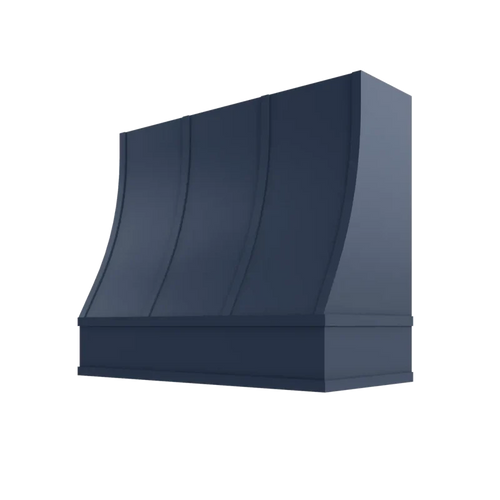 Sloped Hood with Strapping Flat Trim - HSSFT3630 - BM-HSSFT3630