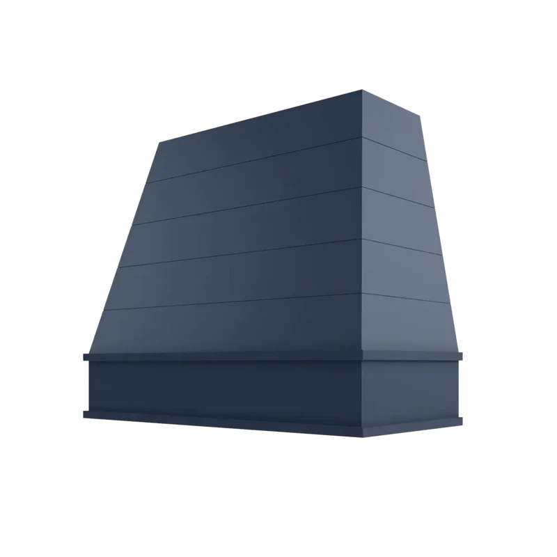 htsbt3030-tapered-hood-with-shiplap-block-trim - BM-HTSBT3030