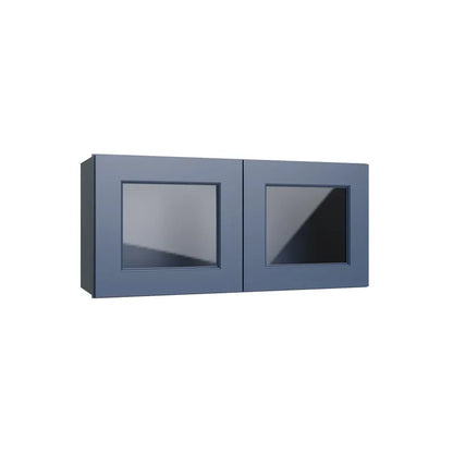 ws3315-2-double-door-wall-cabinet-with-glass - BM-WS3315-2
