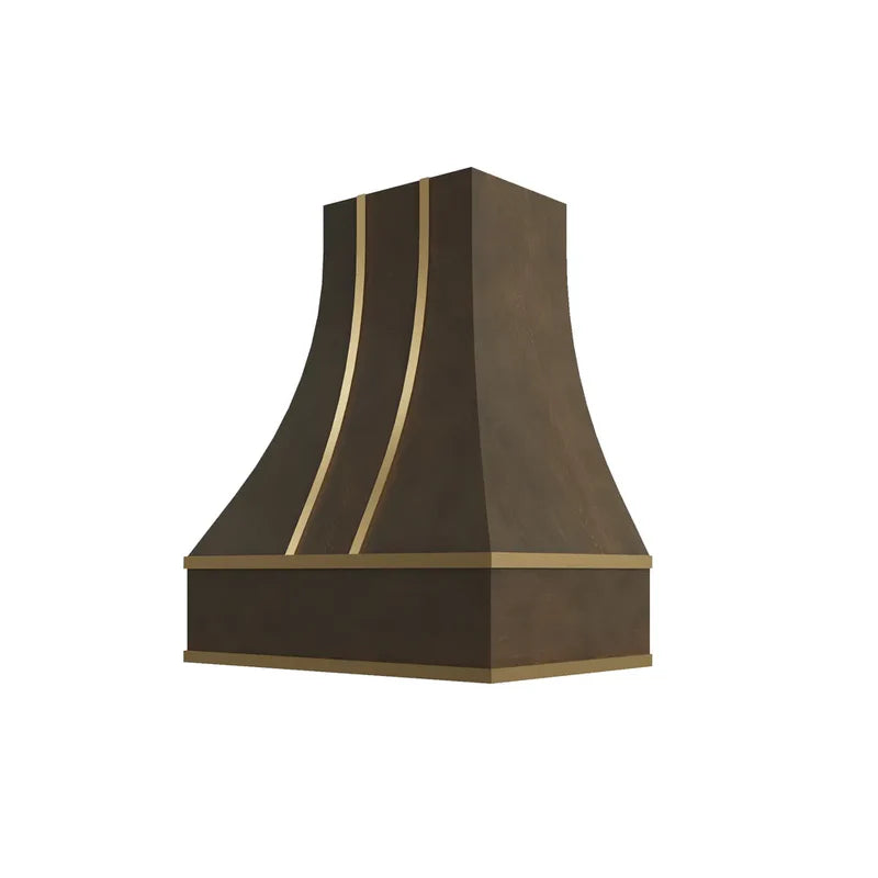 hcbs4836-curved-hood-with-brass-strapping - BS-HCBS4836