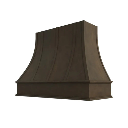 Curved Hood with Strapping Flat Trim - HCSFT4830 - BS-HCSFT4830