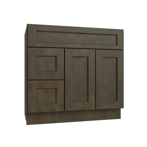 Vanity Sink Base with Drawer Stack - 36 in - VSBDL36 - BS-VSBDL36