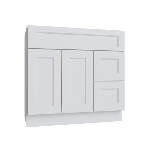Vanity Sink Base with Drawer Stack - 36 in - VSBDR36 - BW-VSBDR36