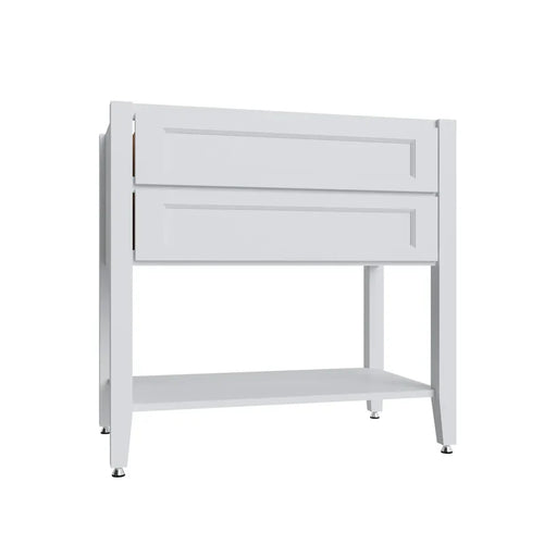 Open Shelf Vanity Sink Base - VSBOS36 - BW-VSBOS36