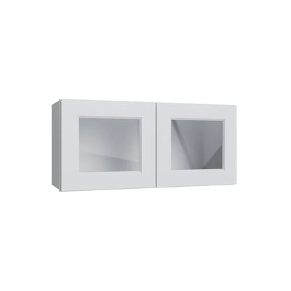 ws2415-2-double-door-wall-cabinet-with-glass - BW-WS2415-2