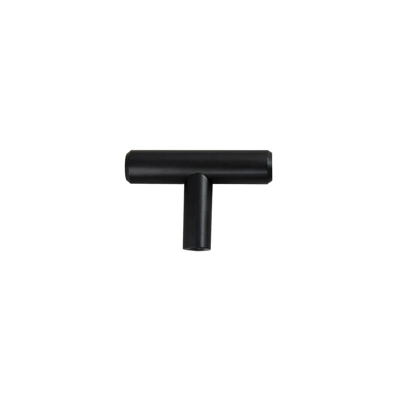 Bar Pull Knob 2" OL x 12mm Dia - DH-K102 - DH-K102BK