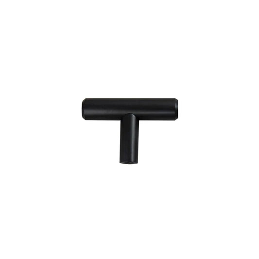 Bar Pull Knob 2" OL x 12mm Dia - DH-K102 - DH-K102BK