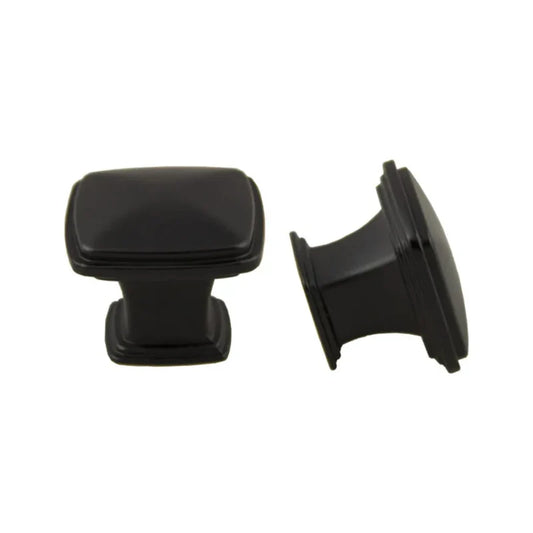 Charlotte 32mm Square Knob - DH-K81091 - DH-K81091BK