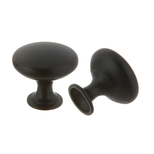 30mm Diecast Knob - DH-K910 - DH-K910BK