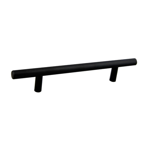 Bar Pull 8" OL x 5" CC x 12mm Dia - DH-P108 - DH-P108BK