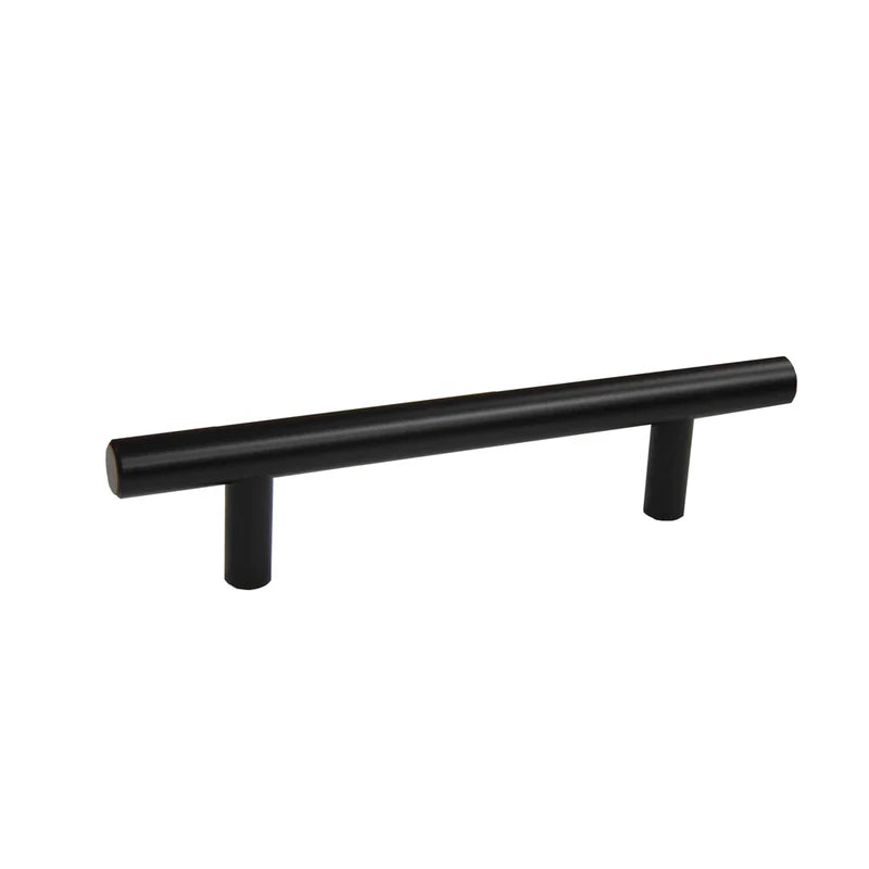 Bar Pull 6" OL x 96mm CC x 12mm Dia - DH-P1096 - DH-P1096BK