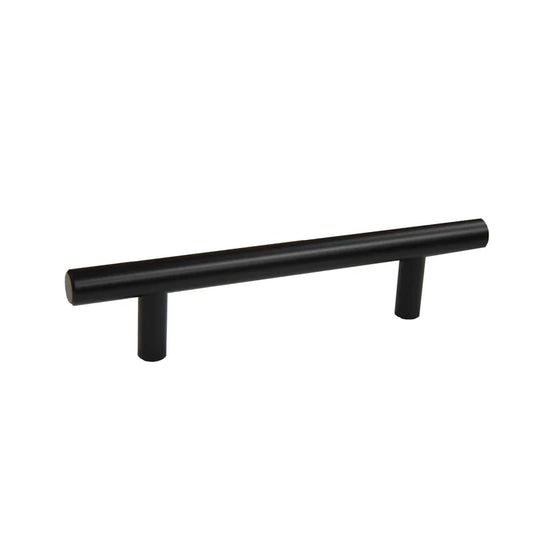 Bar Pull 6" OL x 96mm CC x 12mm Dia - DH-P1096 - DH-P1096BK