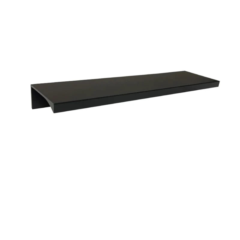 Decorative Hardware Perfect Edge Pull 112mm C/C 6" OL - DH-P1806 - DH-P1806BK