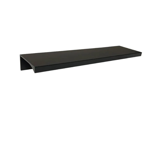 Decorative Hardware Perfect Edge Pull 112mm C/C 6" OL - DH-P1806 - DH-P1806BK