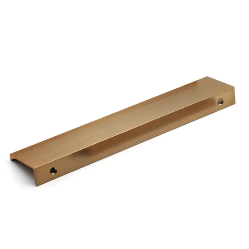Decorative Hardware Perfect Edge Pull 189mm C/C 9" OL - DH-P1809 - DH-P1809SG