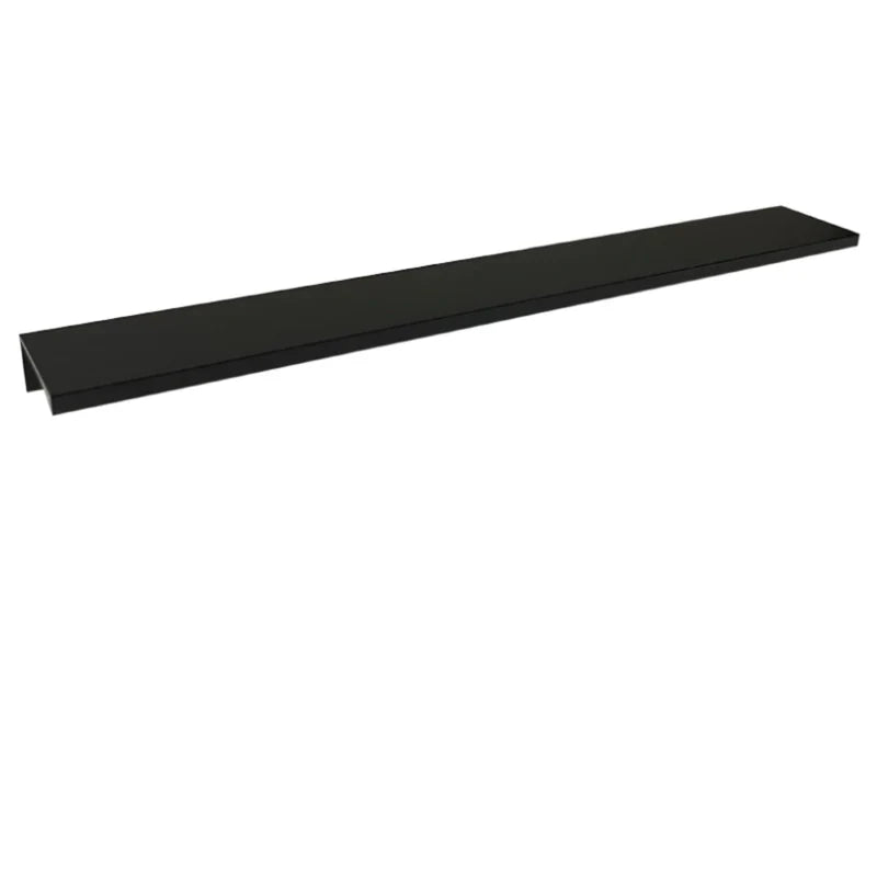Decorative Hardware Perfect Edge Pull 132mm*2 C/C 12" OL - DH-P1812 - DH-P1812BK