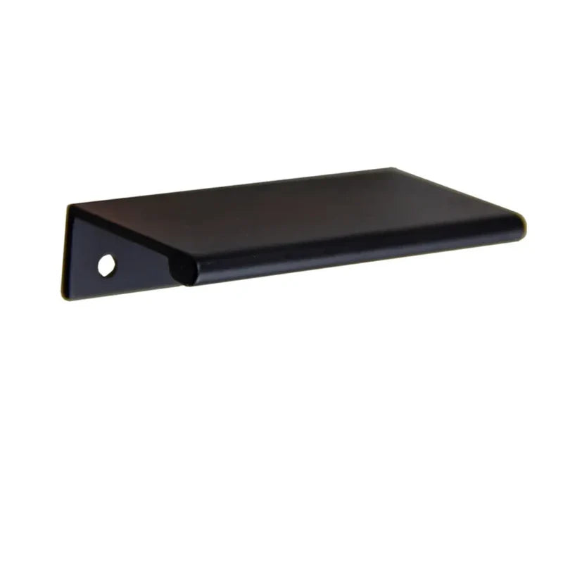 Decorative Hardware Aluminum Tab Pull 64mm C/C 76mm OL - DH-P1876 - DH-P187610B