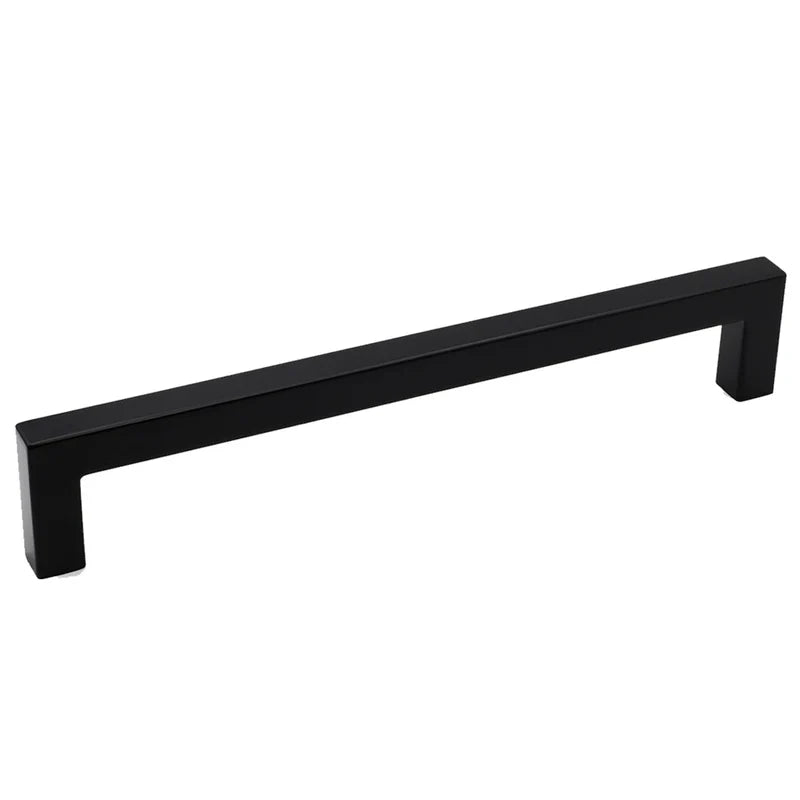 Modern Square Appliance Pull 12" C/C - DH-PA56012 - DH-PA56012BK