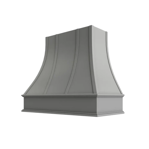Curved Hood with Strapping Flat Trim - HCSFT3630 - EG-HCSFT3630