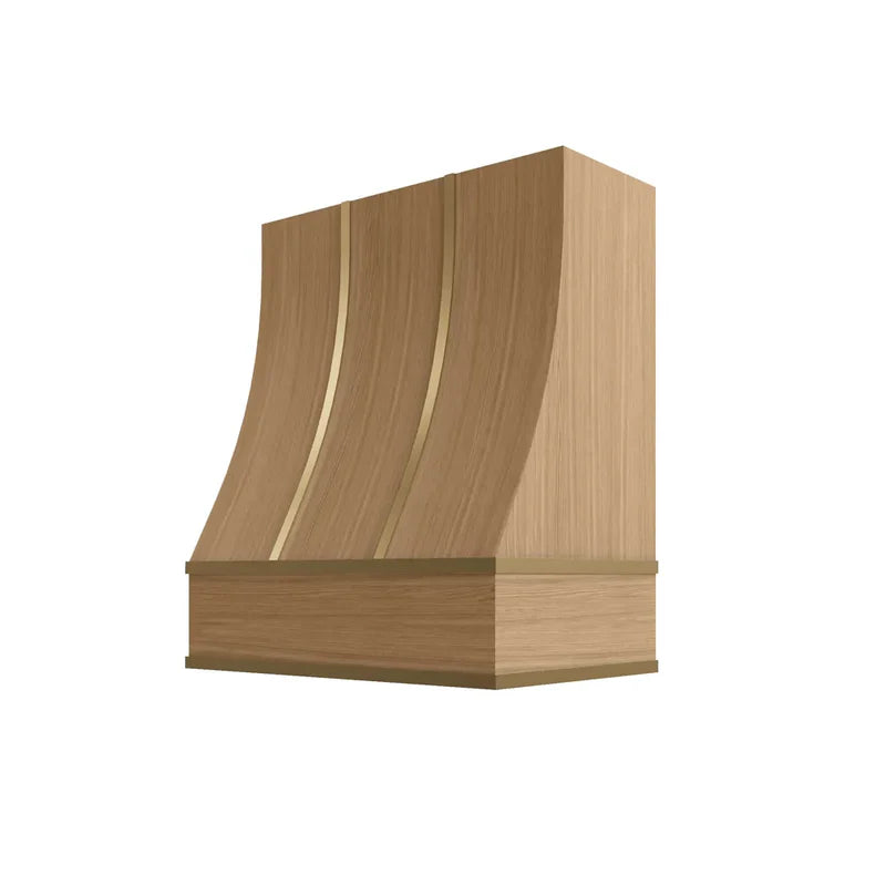 hsbs3036-sloped-hood-with-brass-strapping - OO-HSBS3036