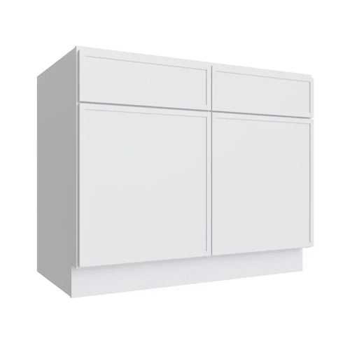 Double Door Base Cabinet with Center Stile - B42 - OW-B42