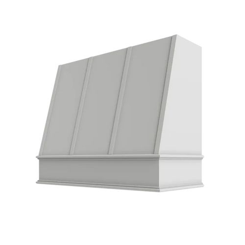 Angled Hood with Strapping Flat Trim - HASFT3630 - OW-HASFT3630