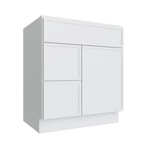 Vanity Sink Base with Drawer Stack - 30 in - VSBDL30 - OW-VSBDL30
