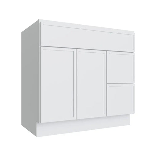 Vanity Sink Base with Drawer Stack - 36 in - VSBDR36 - OW-VSBDR36
