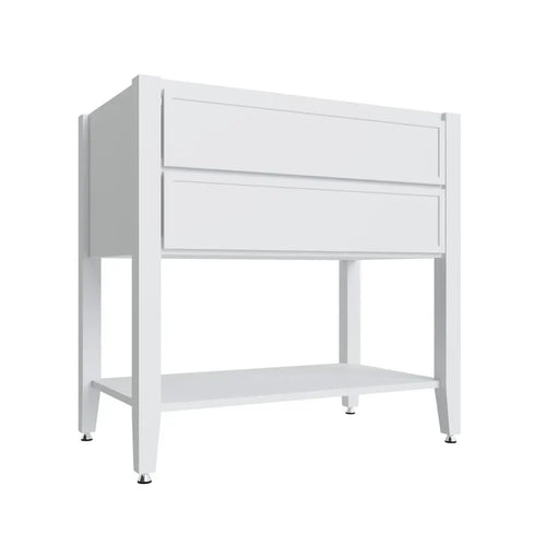 Open Shelf Vanity Sink Base - VSBOS36 - OW-VSBOS36