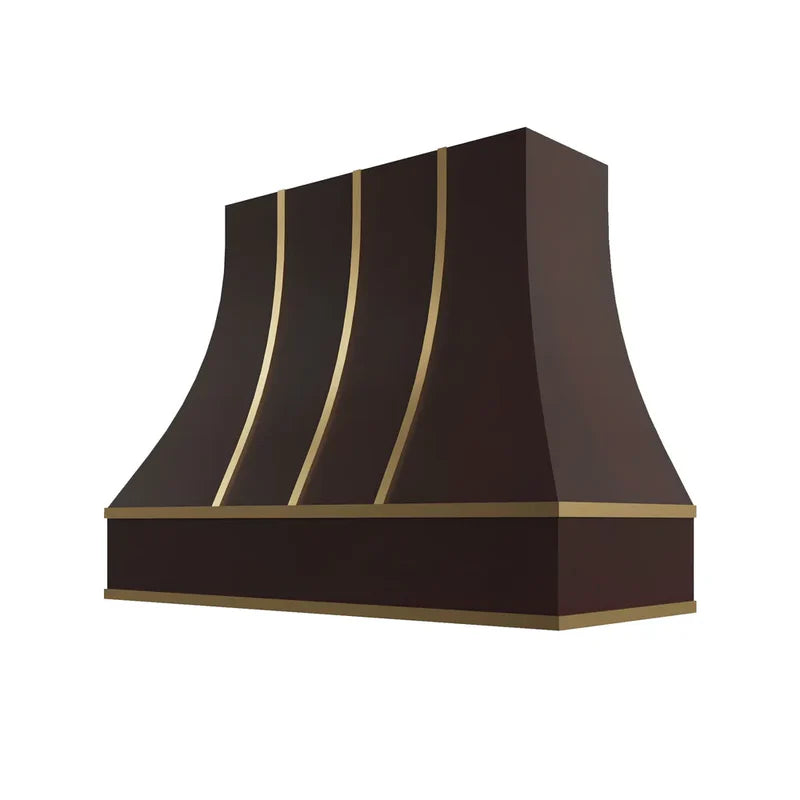 hcbs4830-curved-hood-with-brass-strapping - SE-HCBS4830