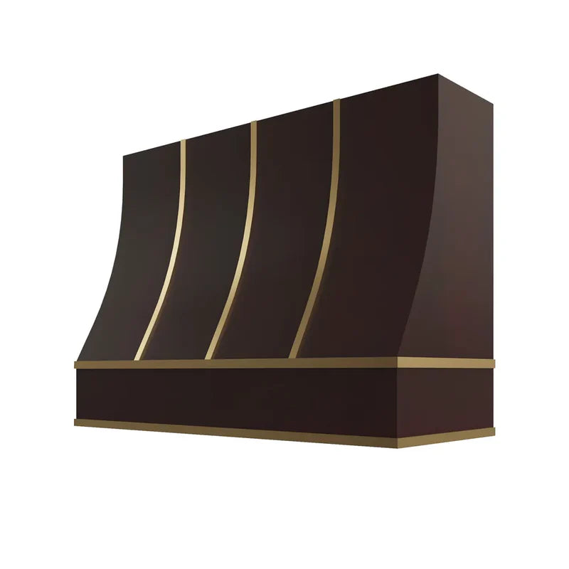 hsbs4830-sloped-hood-with-brass-strapping - SE-HSBS4830