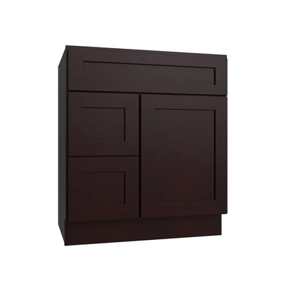 vsbdl30-vanity-sink-base-with-drawer-stack-30-in - SE-VSBDL30