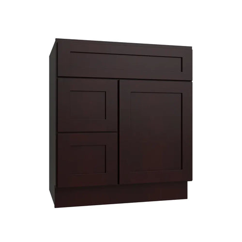 Vanity Sink Base with Drawer Stack - 30 in - VSBDL30 - SE-VSBDL30