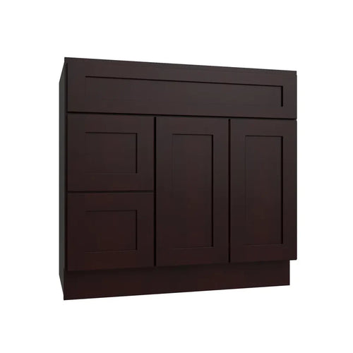 Vanity Sink Base with Drawer Stack - 36 in - VSBDL36 - SE-VSBDL36