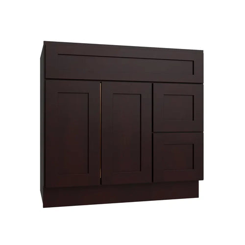 Vanity Sink Base with Drawer Stack - 36 in - VSBDR36 - SE-VSBDR36