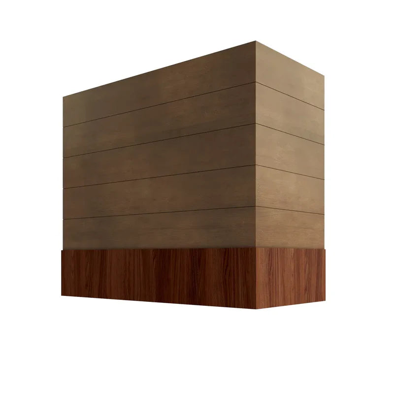 hbswb4236-box-hood-with-shiplap-walnut-band - SK-HBSWB4236