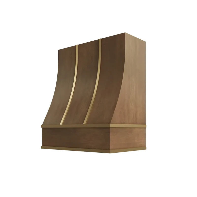 hsbs3030-sloped-hood-with-brass-strapping - SK-HSBS3030
