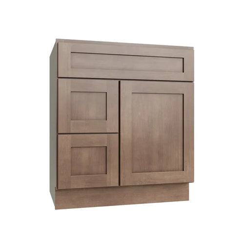 Vanity Sink Base with Drawer Stack - 30 in - VSBDL30 - SK-VSBDL30