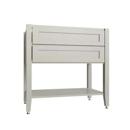 Open Shelf Vanity Sink Base - VSBOS36 - SM-VSBOS36
