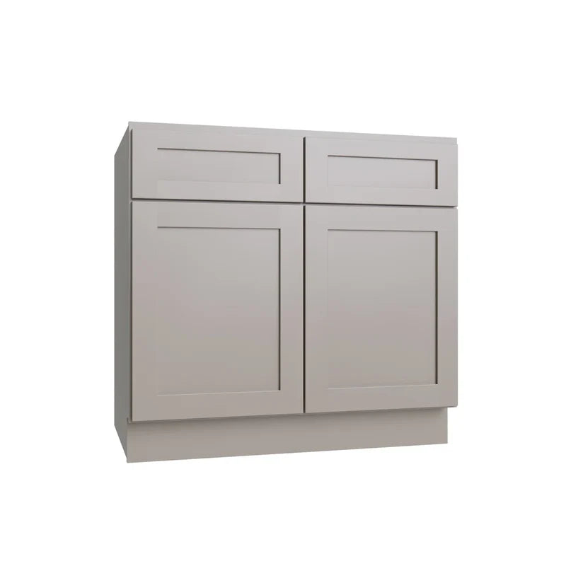 Double Door Base Cabinet with Center Stile - B42 - SS-B42